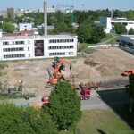 05 May 2020 - Heavy construction equipment is ready (©: Faculty 08: Physics, Mathematics and Computer Science)