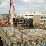 March 26, 2021 - In the end, about 1,000 cubic meters of concrete have been processed. (©: Stefan F. Sämmer / LBB)